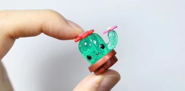 萌翻朋友圈！DIY樹脂仙人掌手工藝品，讓生活充滿可愛綠意